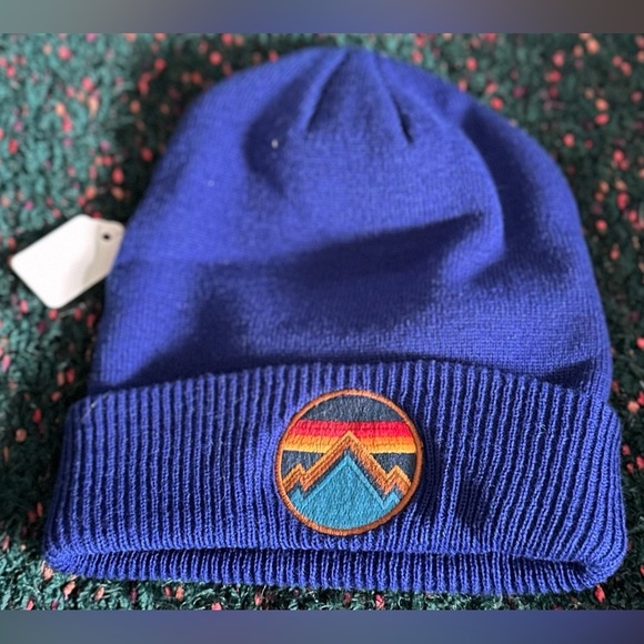 RARE AVIATOR NATION NWT ALL SEASONS PATCH RIB CUFF BEANIE main image 6
